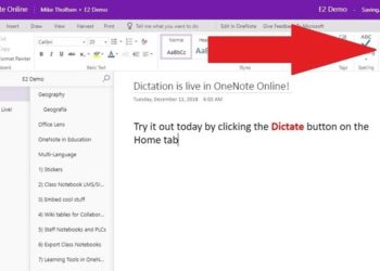 Microsoft OneNote Tastenkombinationen