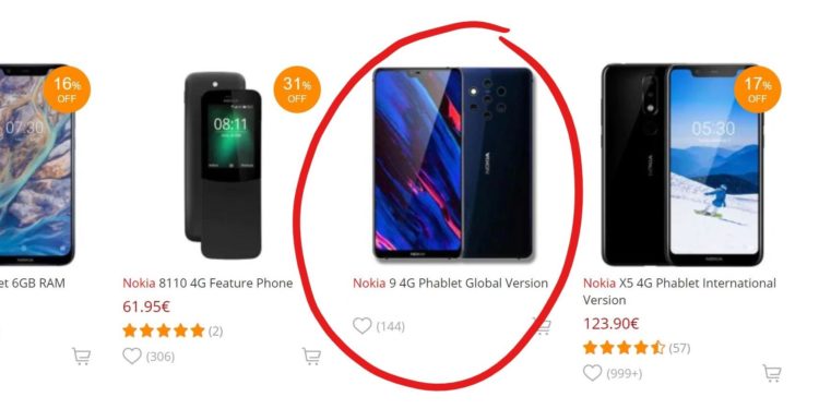 Nokia 9 Händler PReis Daten Liste