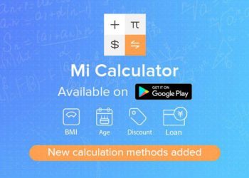 Mi Calculator Neue Funktionen