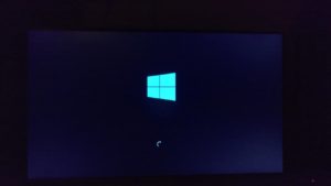 Windows 10 IoT Ladebildschirm