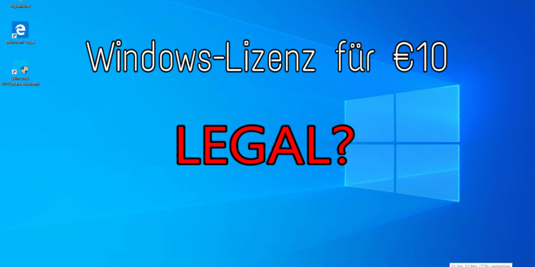 Windows 10 Lizenzschlüssel OEM gebraucht