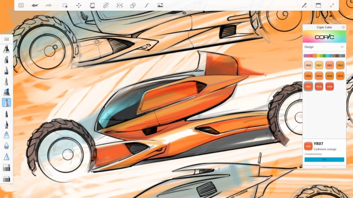 autodesk sketchbook surface pro 7