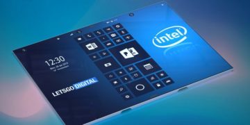 Intel faltbares Smartphone