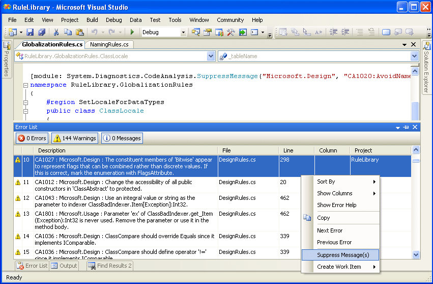 Visual Studio 2005 unter Windows XP
