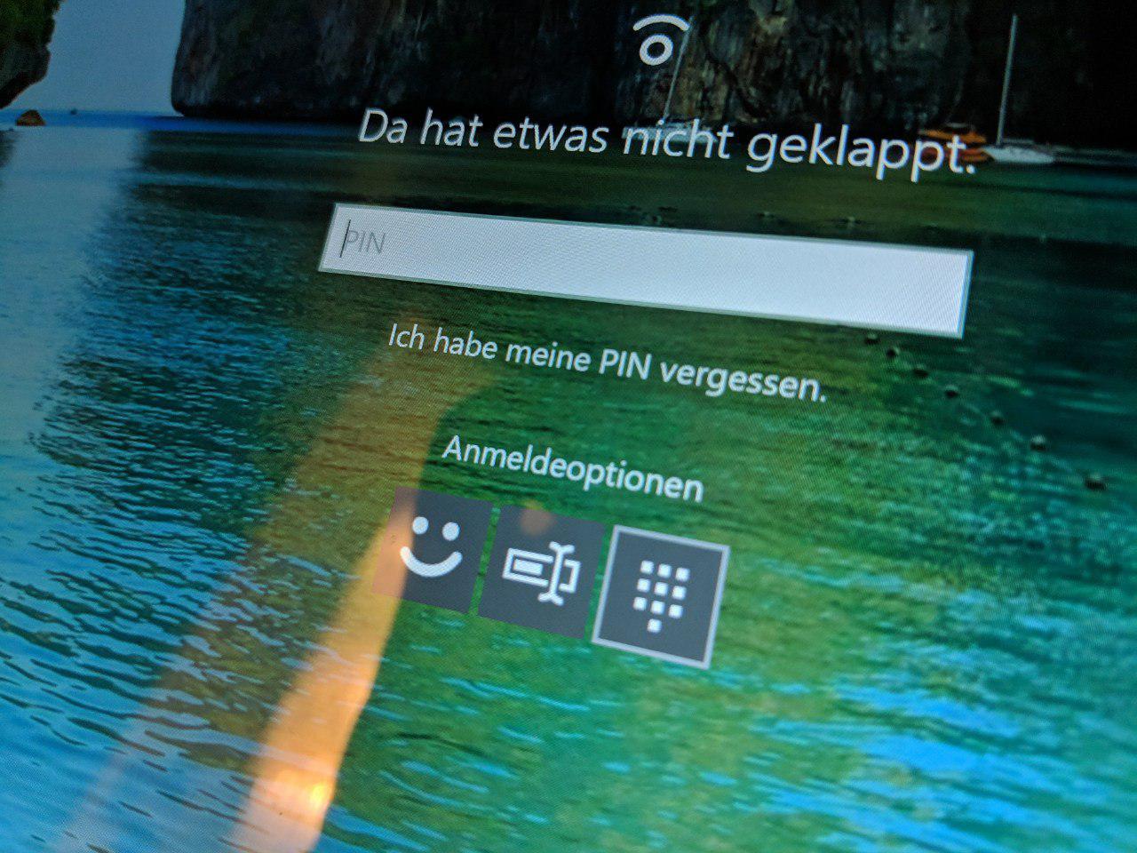 Windows 10 1809 Windows Hello Probleme