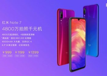 Xiaomi Redmi Note 7 Pro Design und Spezifikationen aufgetaucht