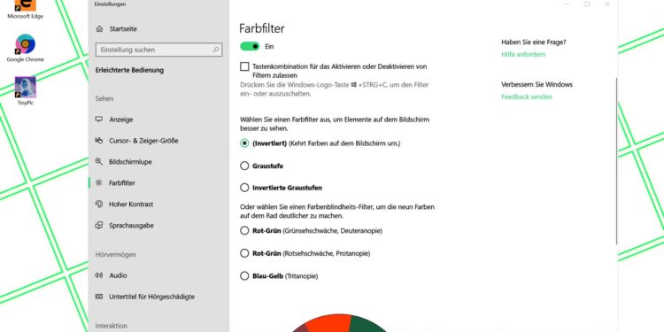 windows 10 farbenblind