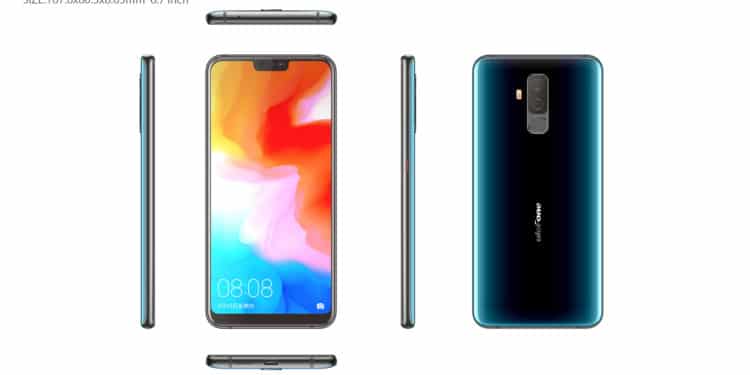 Ulefone T2 Spezifikationen Leak