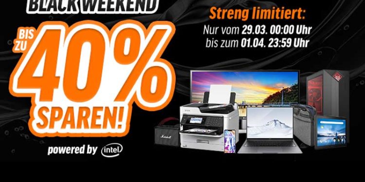Nur noch heute: Bis zu 40% Rabatt auf Hardware, Software, Zubehör