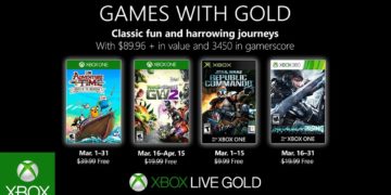Games with Gold, Xbox