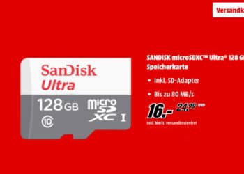 Nur noch wenige Stunden: 128 GB microSD für 16,00 Euro