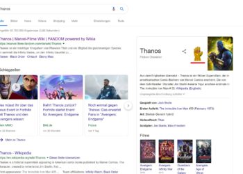 So aktiviert ihr Thanos Infinity Gauntlet Easter Egg in Google