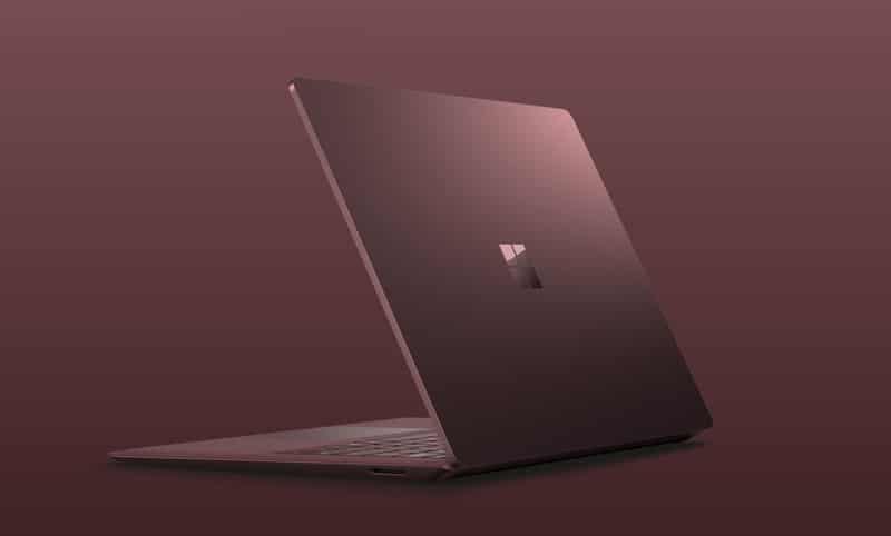 Surface Laptop 2 rot
