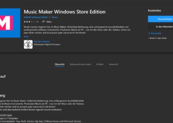Music Maker: Premium Variante der Store Version lässt sich übertragen