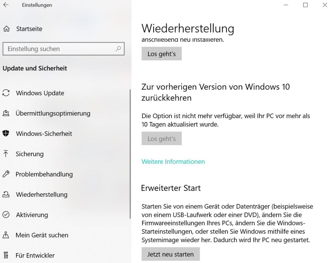 [Anleitung] Windows 10: So kommt ihr ins BIOS eures PCs - WindowsUnited