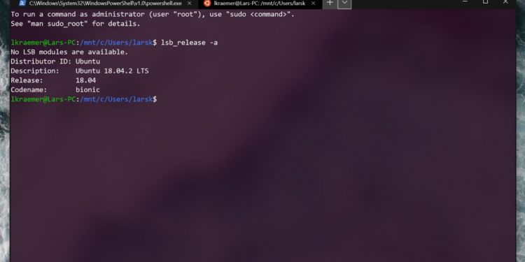 Windows Subsystem for Linux