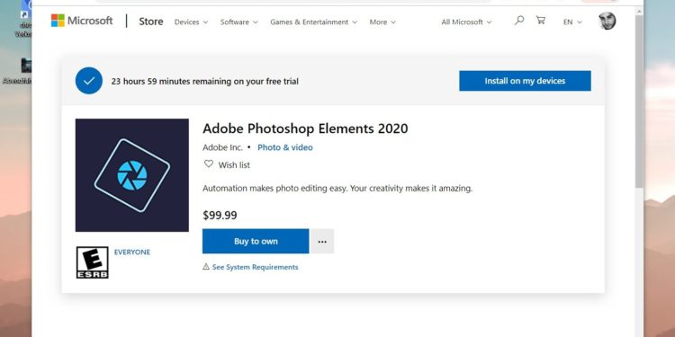 adobe photoshop elements 2020 download