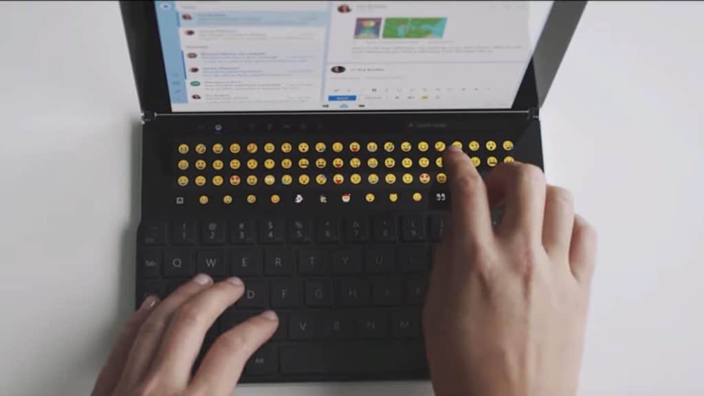 Windows 10 X Emoji Tastatur
