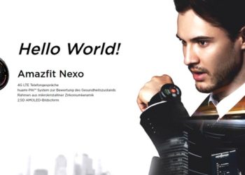 Huami veröffentlicht Amazfit Nexo-Smartwatch