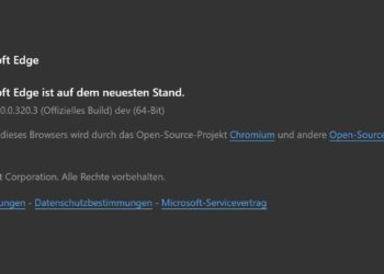 Microsoft Edge Dev Update 80.0.320.3 bringt neues Icon und weitere Verbesserungen