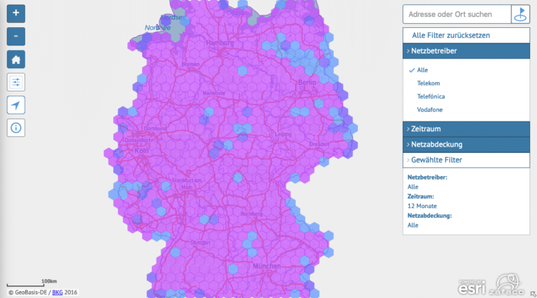 Funklochkarte Der Bundesnetzagentur Gibt Einblick In Die Netze ...