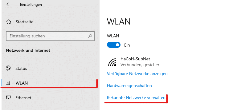 [Anleitung] WLAN-Profile in Windows 10 einrichten bevor man im Netzwerk ist