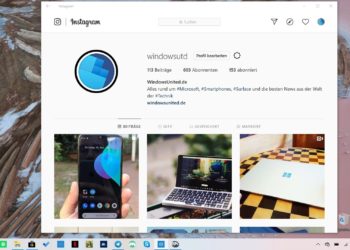 Instagram PWA Windows 10