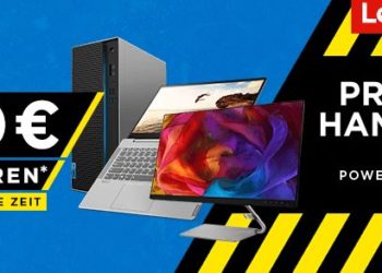 Lenovo Preishammer bei notebooksbilliger.de — bis zu 250 Euro Ersparnis