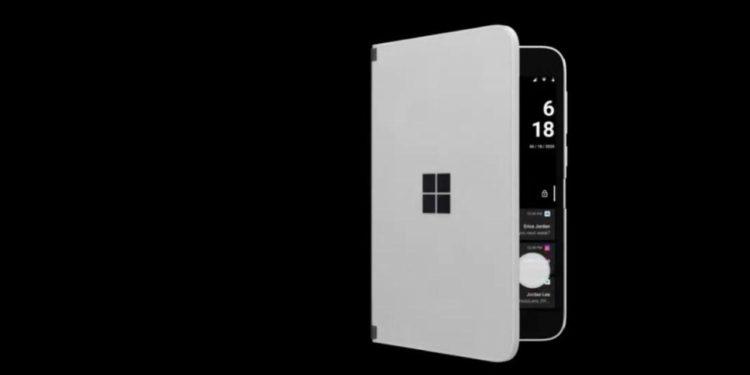 Surface Duo "Peek" Feature