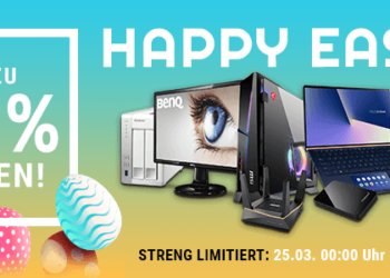 Bis zu 40% sparen: Happy Easter bei notebooksbilliger.de