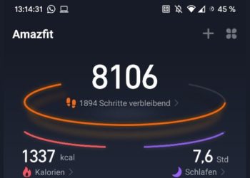 Amazfit App kann sich nun mit Google Fit verbinden