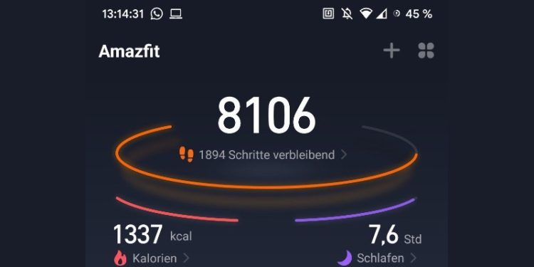 Amazfit App kann sich nun mit Google Fit verbinden