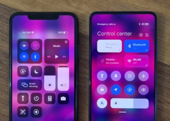 MIUI 12 führt Control Center im Style von iOS ein