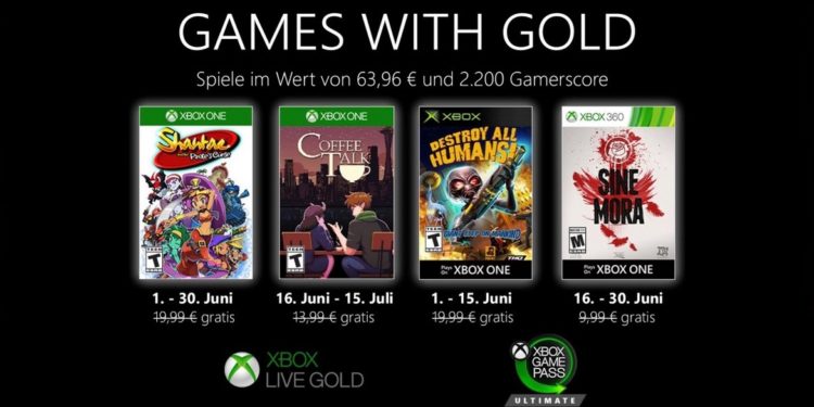 Games with Gold Juni