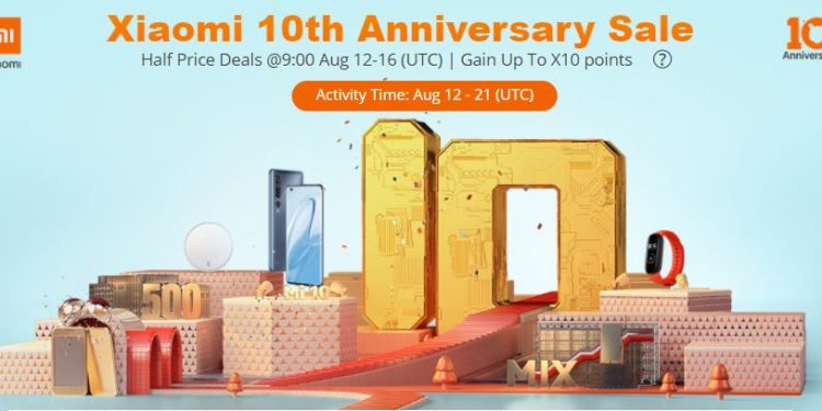Xiaomi Jubiläums Sale bei Gearbest