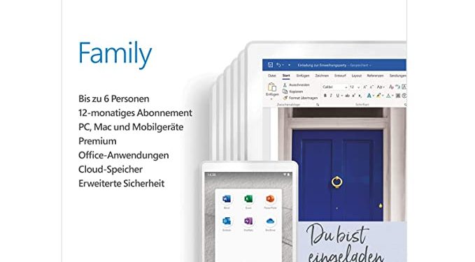 Microsoft 365 Family Single Angebote