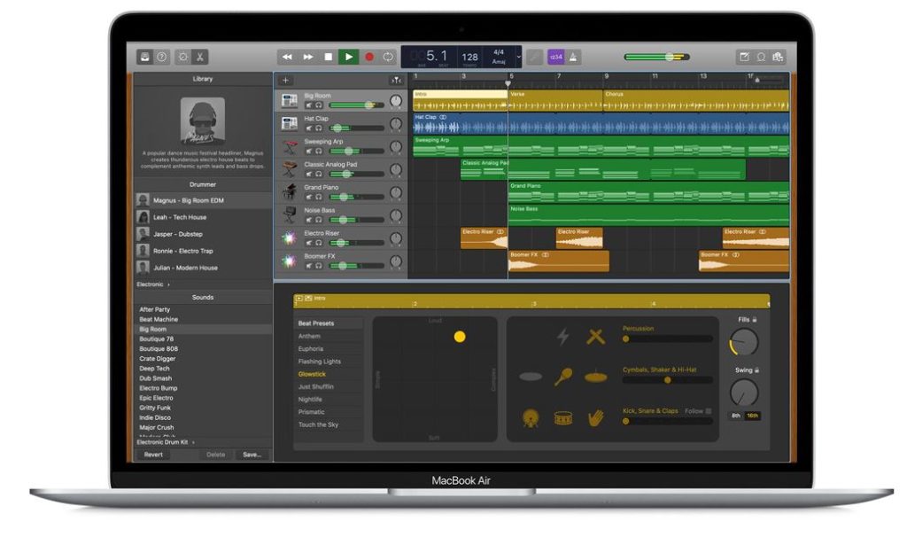 Import garageband song into imovie ipad mini