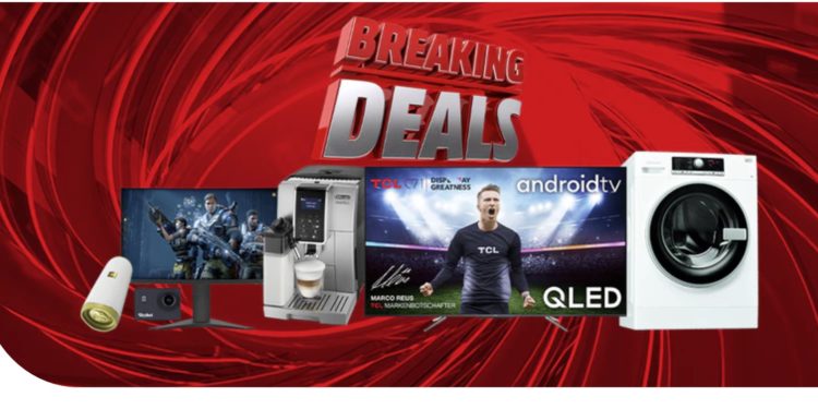 Breaking Deals: 4K Smart-TV und Kaffee-Vollautomat besonders günstig
