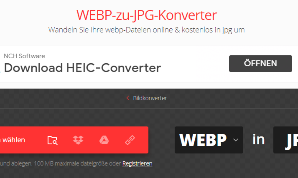 Webp Zu Jpg Umwandeln Dieser Konverter Ist Genial Windowsunited