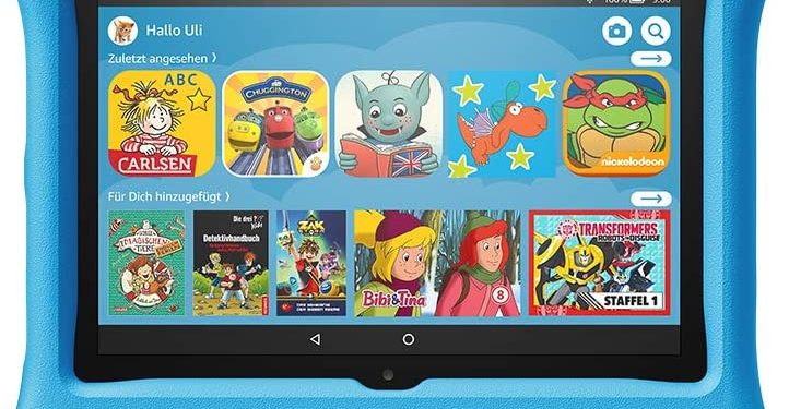 Heute: Amazon Fire HD 8 Kids zum Hammerpreis bestellen