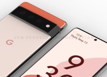 Googles Pixel 6: Renderbilder zeigen interessantes Design-Detail