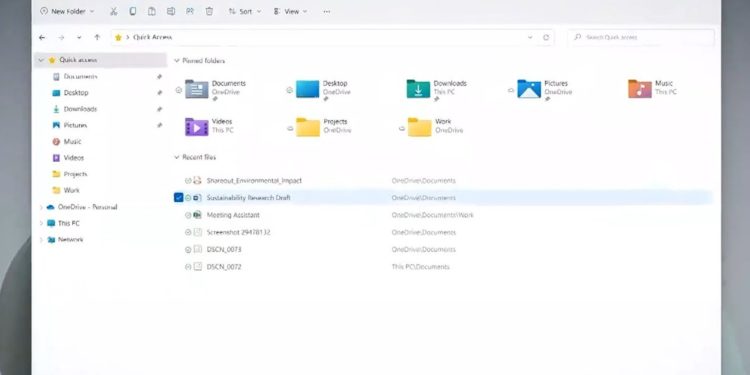 Windows 11 Explorer
