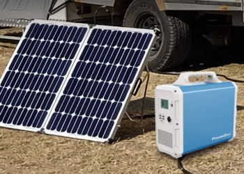 Solar-Kraftwerk Backup Strom