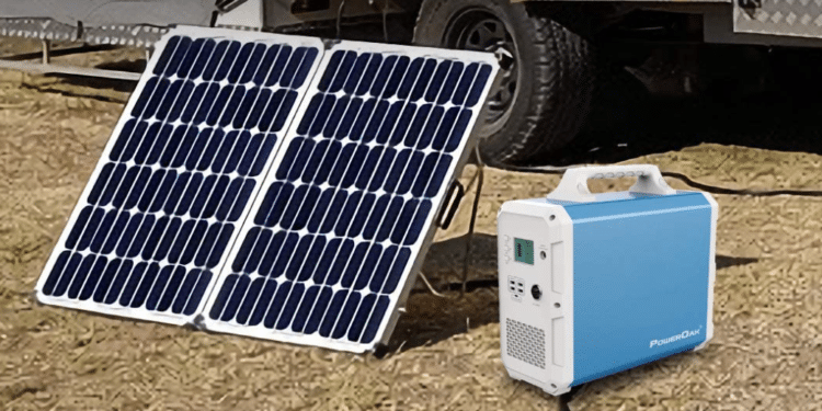 Solar-Kraftwerk Backup Strom
