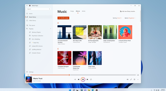 Windows 11 Media Player