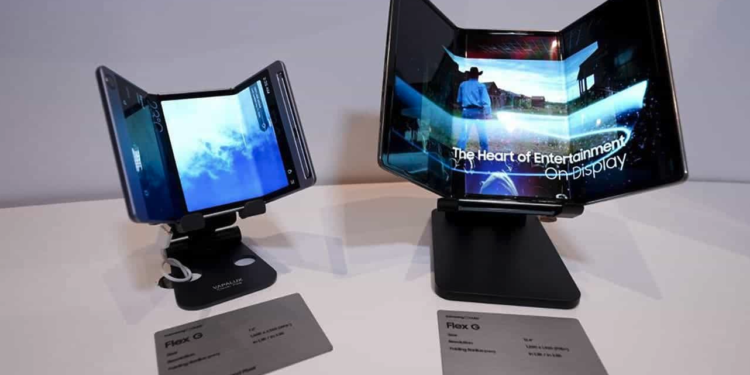 CES 2022: Samsung zeigt 3-fach Faltbares Smartphone und Faltbares Tablet