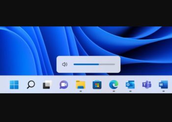 Neuer Lautstärkeregler für Windows 11