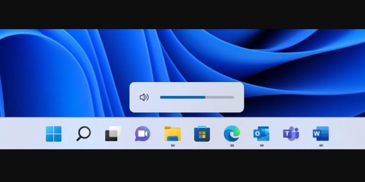 Neuer Lautstärkeregler für Windows 11