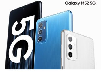 Amazon Deal: Samsung Galaxy M52 5G (blau) für 289 €
