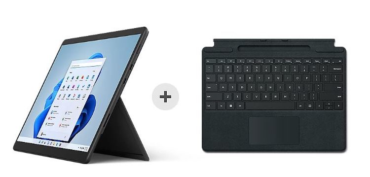 Cyberport Deal: Microsoft Surface Pro 8 – i5 8GB/256GB inkl. Type Cover